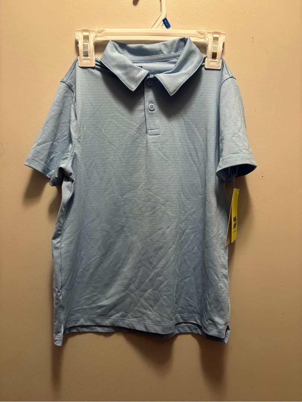all in motion Light Blue Men's Polo Shirt